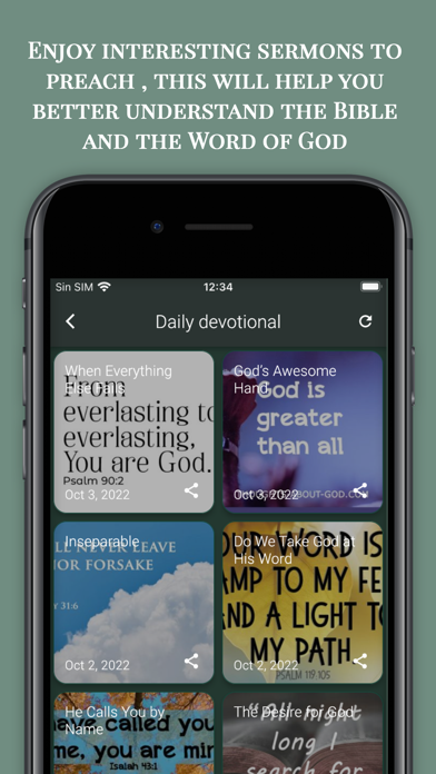 Christian Sermons Word of God Screenshot