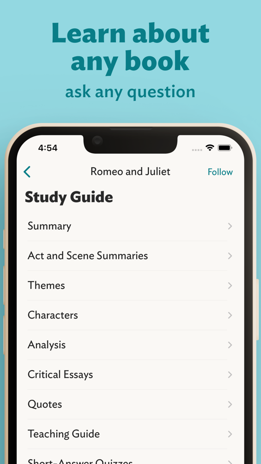 #4. eNotes: Literature Notes App (iOS) Podle: eNotes.com, Inc.