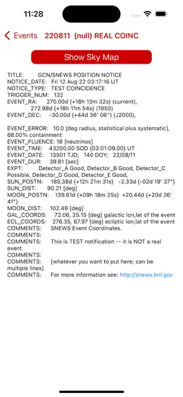 Game screenshot SNEWS Events hack