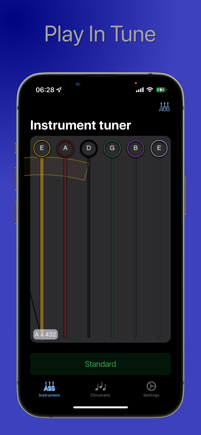 Get Tuned  - Guitar tuner