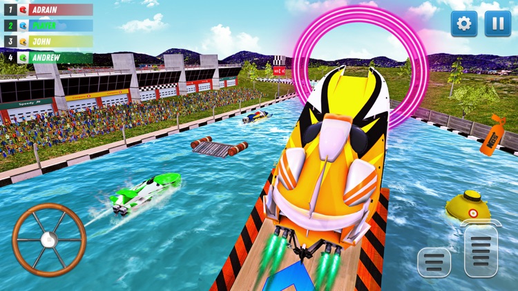 Boat Simulator Drag Racing