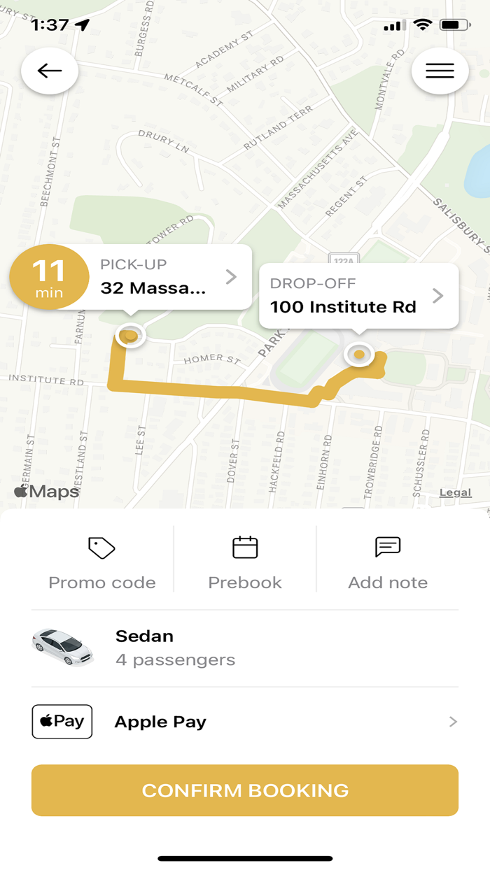 Worcester Yellow Cab