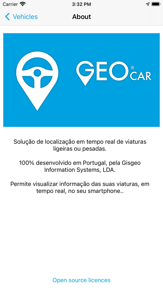 #6. Geocar (iOS) Podle: Gisgeo Information Systems, LDA
