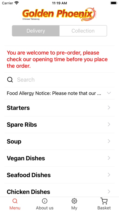 Golden Phoenix Cheshunt Screenshot