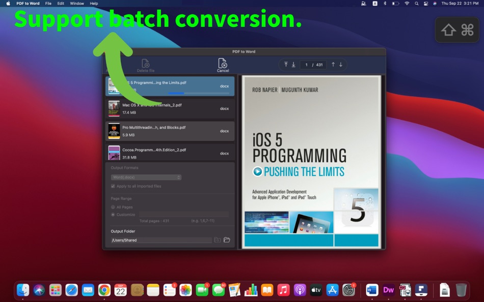 #3. PDF to Word - Namely (macOS) 由: 巧玲 谭