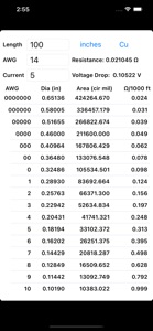 WireCalc screenshot #1 for iPhone