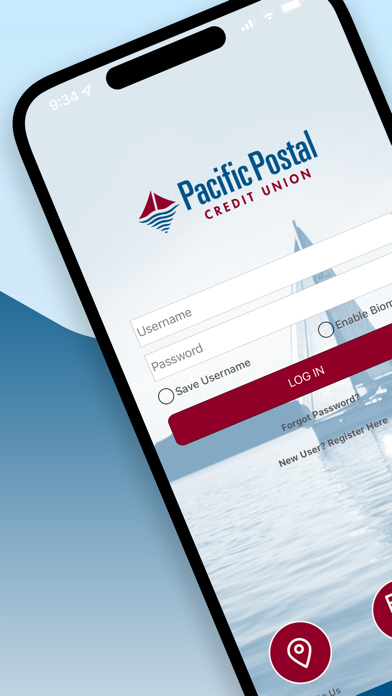 Pacific Postal CU Screenshot