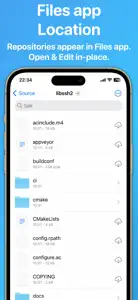 Source Files: Git Storage screenshot #3 for iPhone