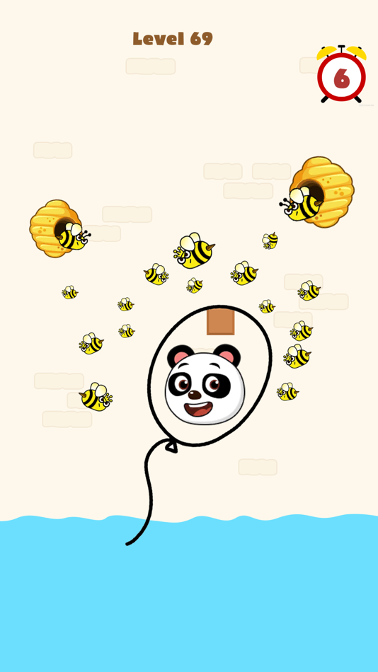 #2. Save the Panda - Draw to Save (iOS) Podle: GamerGage Studio
