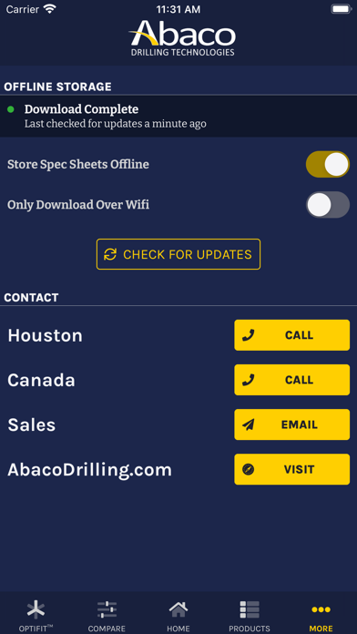Abaco Drilling Screenshot