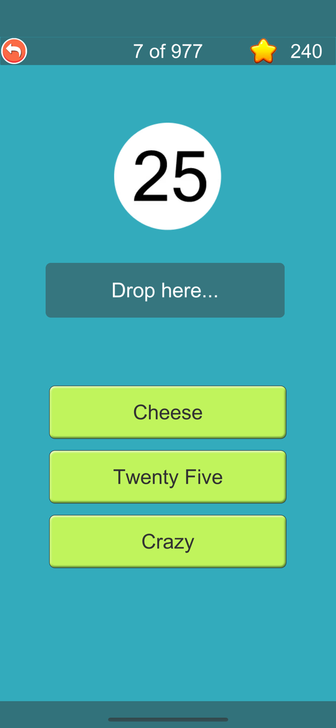 Pic Word Matching Game