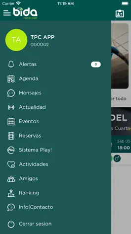 Game screenshot Club de Padel Bida apk