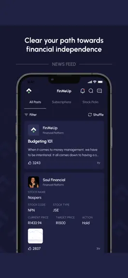 Game screenshot FinMeUp: Finance & Investing apk