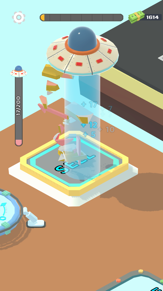 #2. UFO Master 3D (iOS) 由: 彬 李