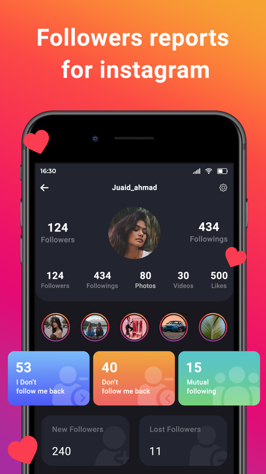 #1. Follower Tracker : Followers (iOS) 由: Shital Jadav