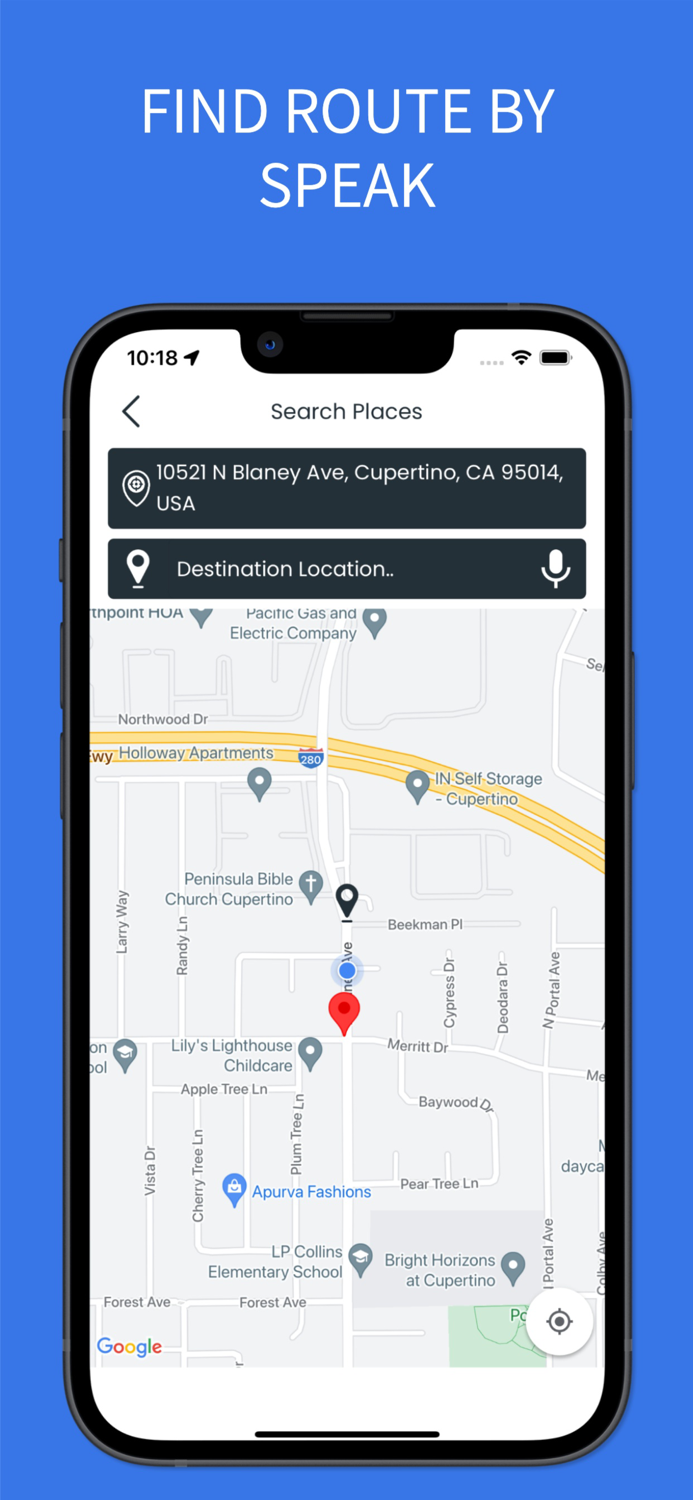 GPS Navigation  Route Finder