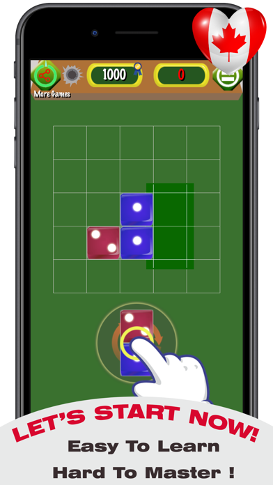 Screenshot #3 pour Fun 7 Dice: Merge Block Puzzle