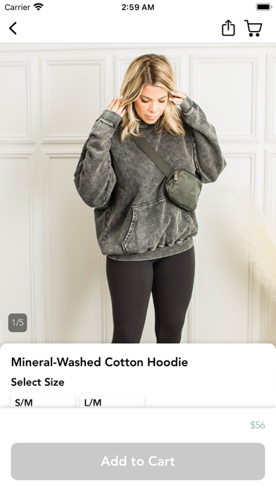 Salty Blondes Boutique Screenshot