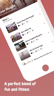 dance workouts iphone screenshot 2