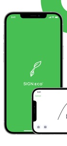 Sign Eco Digital Signature App screenshot #1 for iPhone