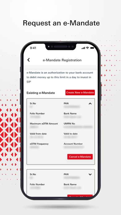 HSBC Mutual Fund Invest Xpress Screenshot