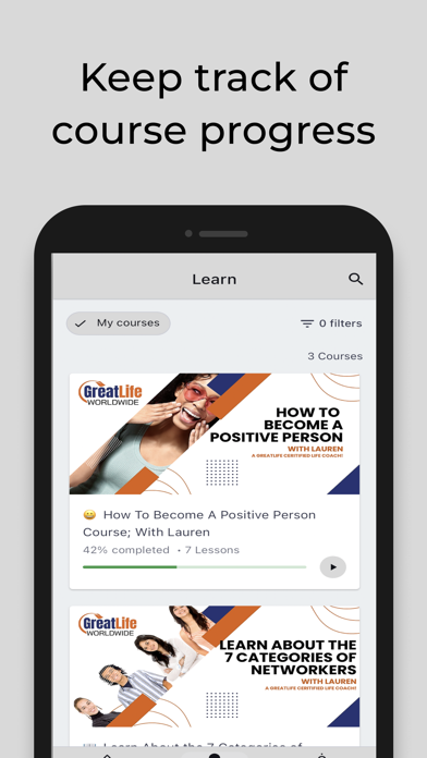 GreatLife Digital Hub Screenshot