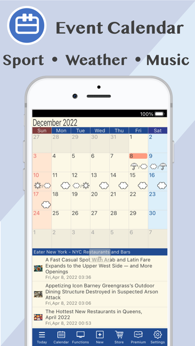 Jorte Calendar Screenshot