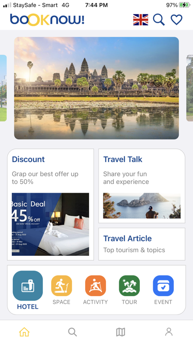 BookNow.asia Screenshot