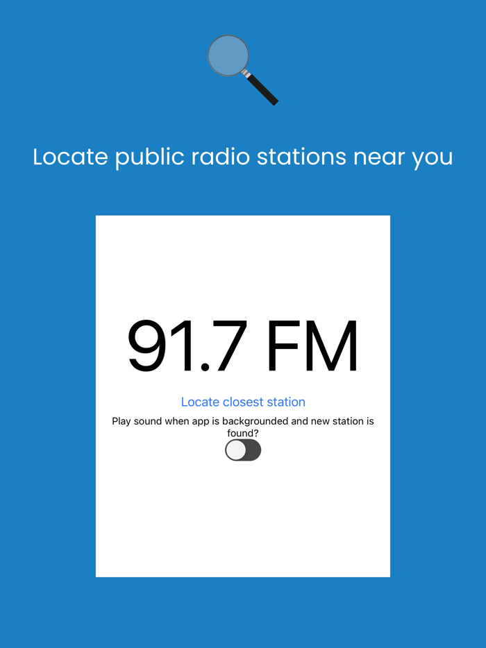 Public Radio Locator