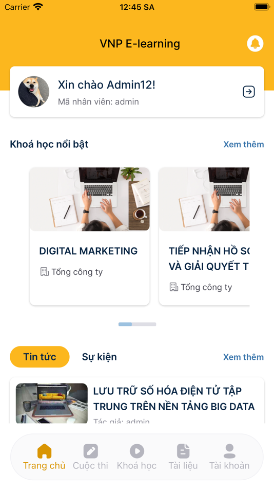#2. VietnamPost Elearning (iOS) Bởi: Vietnam Post