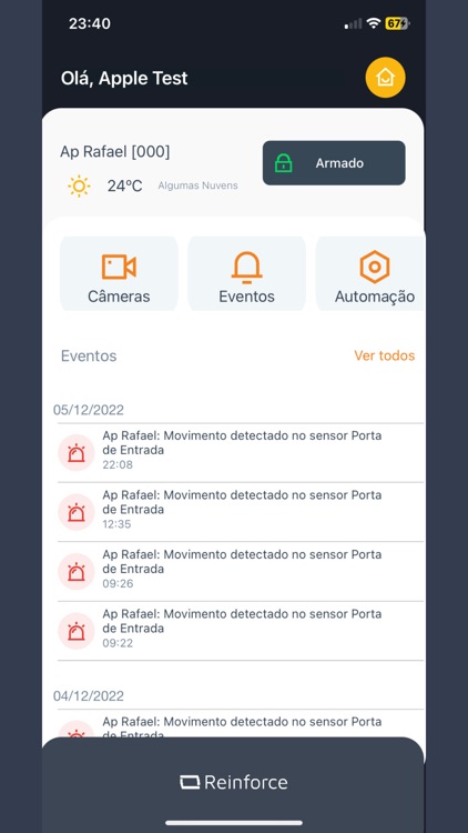 Reinforce Segurança