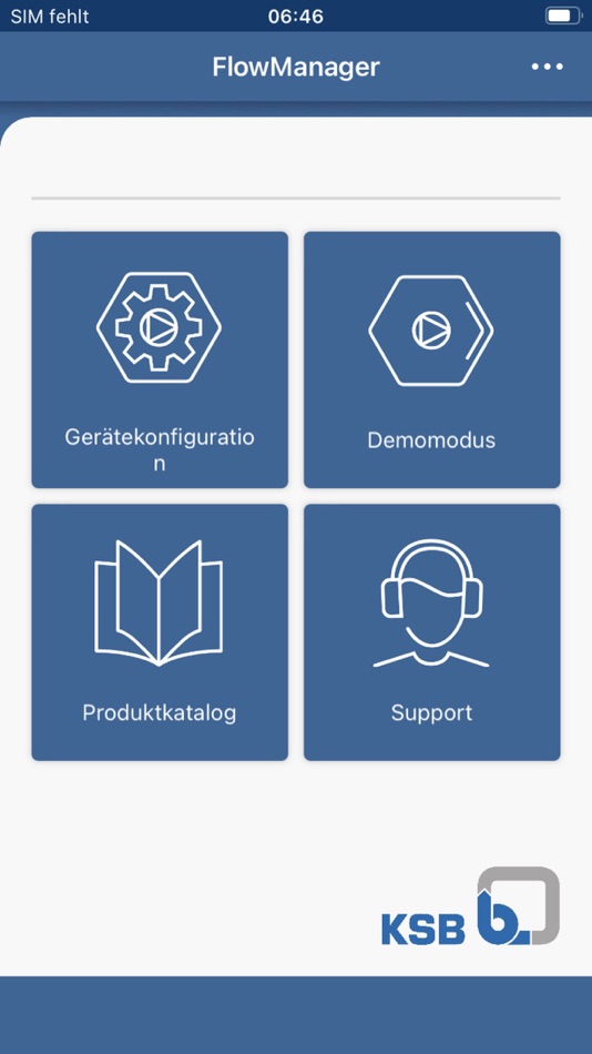 #1. KSB FlowManager (iOS) Podle: KSB SE & Co. KGaA