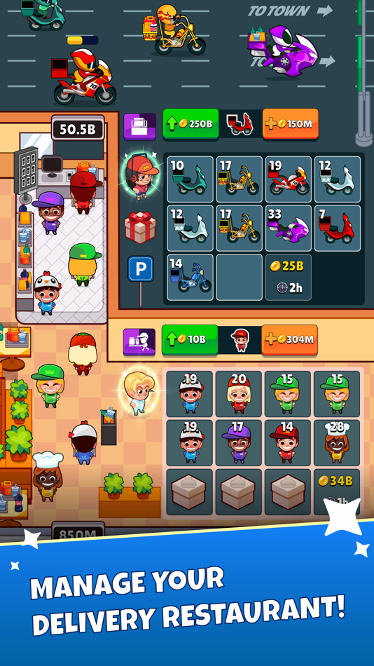 Idle Fast Food Delivery Tycoon - 2023.1.4 - (iOS)
