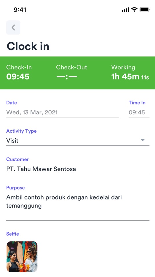 #3. Jasa HRM (iOS) Podle: WEBTOCRAT MOTION, CV