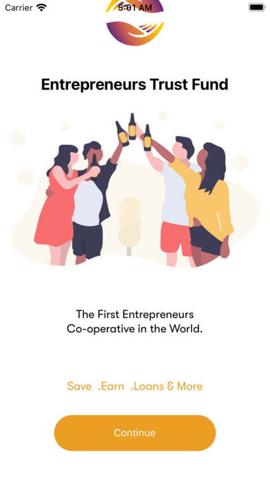 Entrepreneurs Trust Fund Screenshot