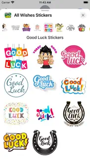 daily all wishes stickers iphone screenshot 1
