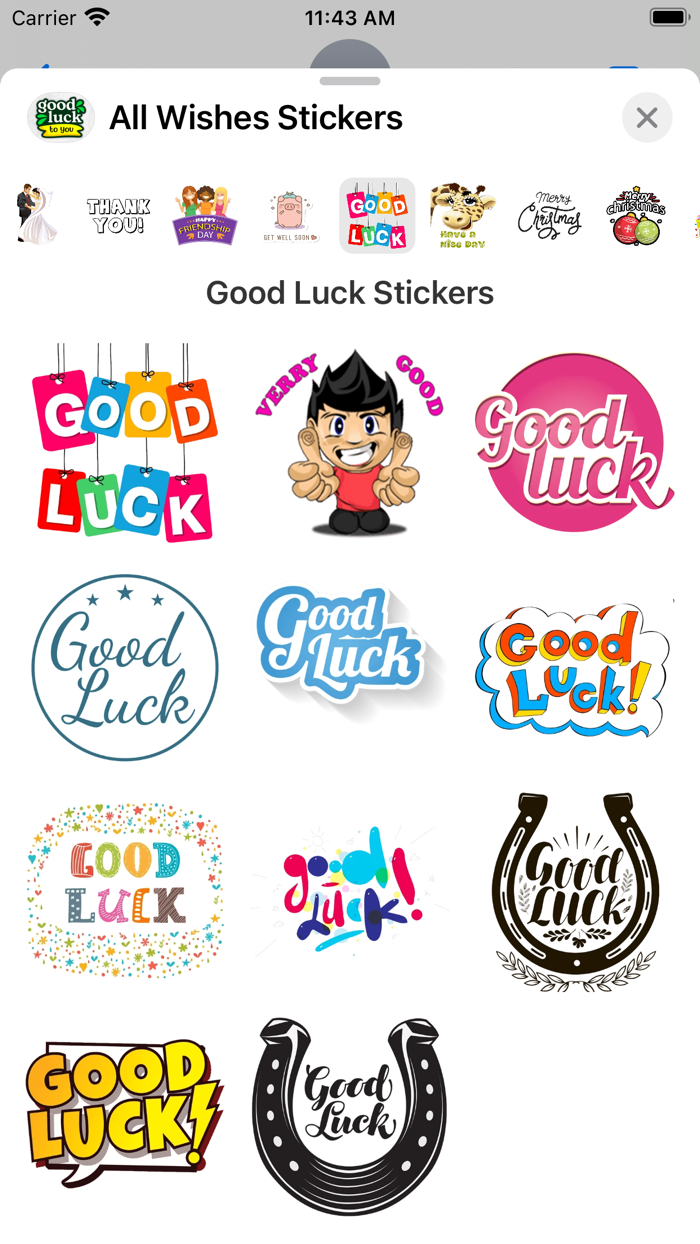 Daily All Wishes Stickers