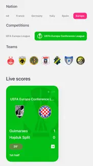 match day: live scores iphone screenshot 1