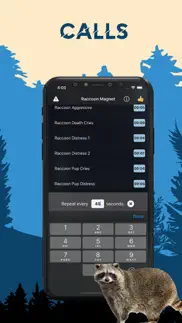 raccoon magnet–raccoon sounds iphone screenshot 3