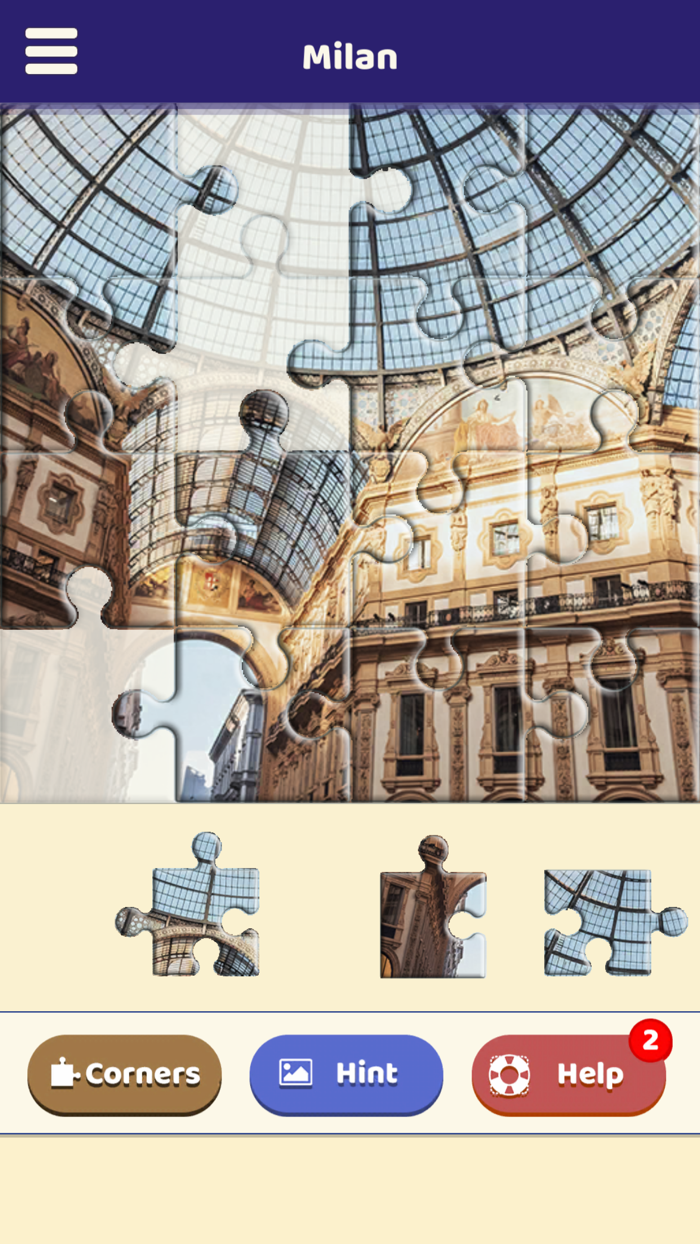 Milan Sightseeing Puzzle