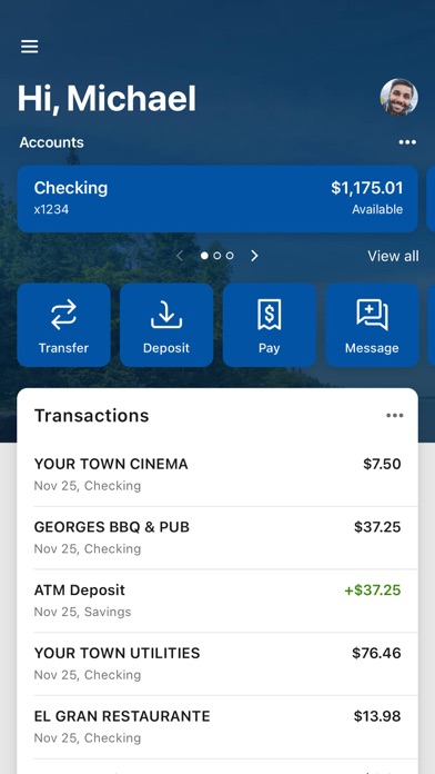 South Central Credit Union Screenshot