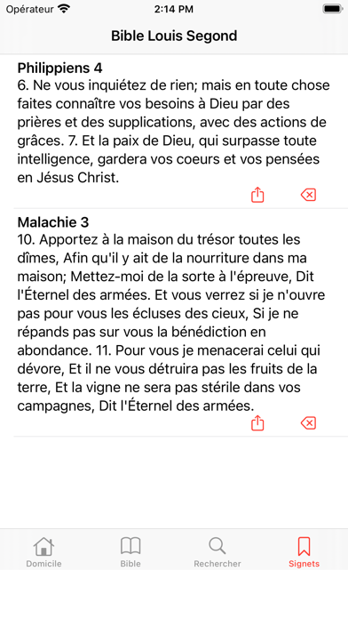 La Bible Louis Segond Screenshot
