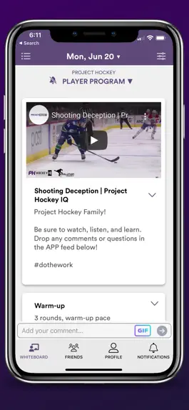 Game screenshot Project Hockey: Home Training apk