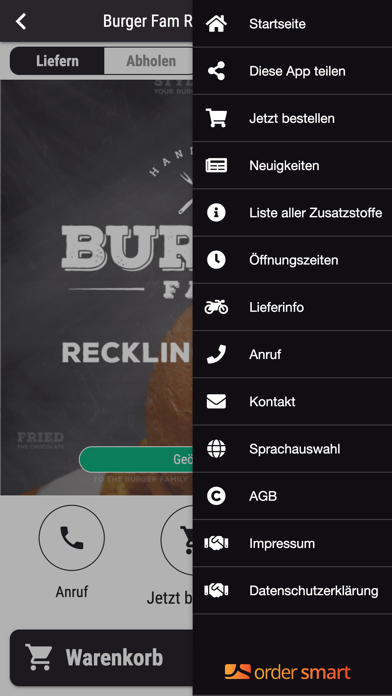 Burger Fam Recklinghausen Screenshot