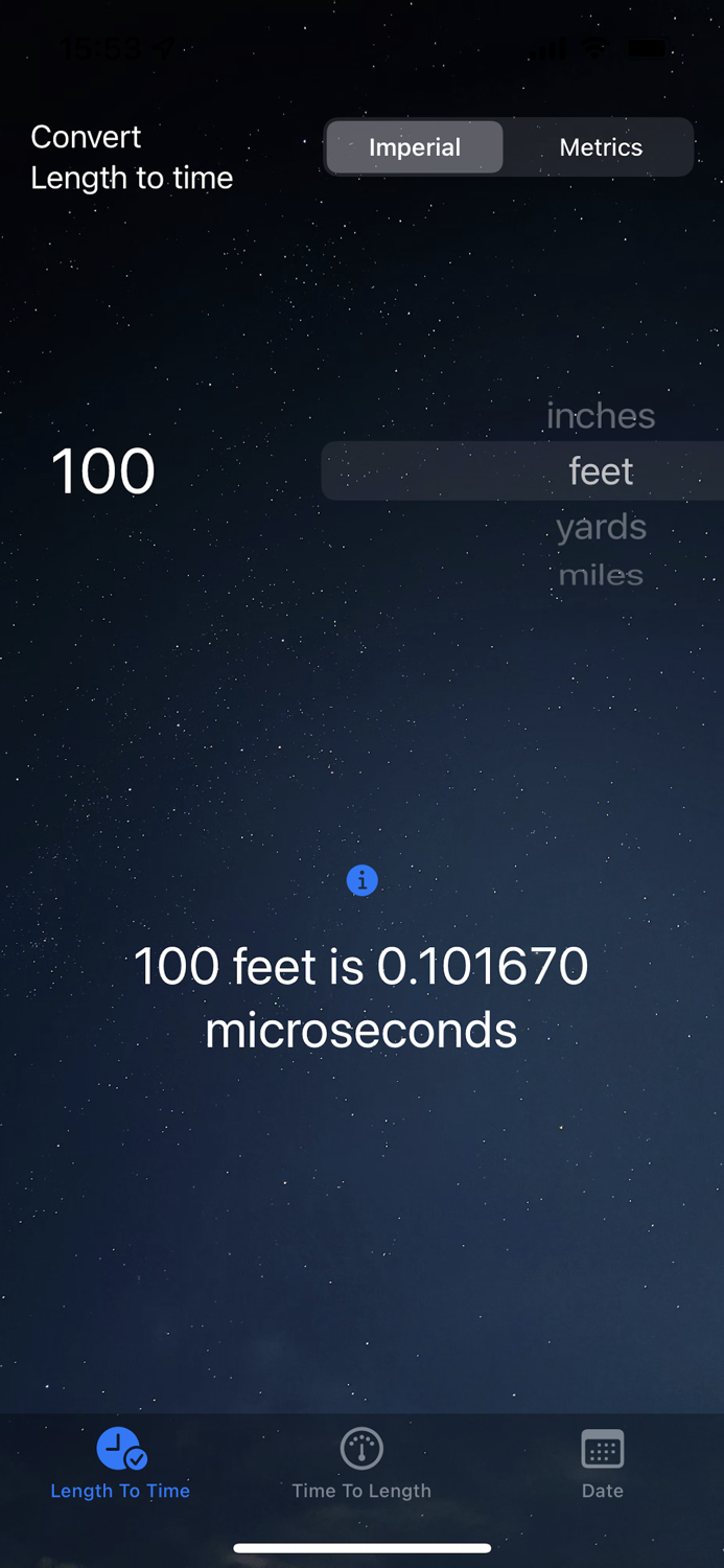 e Spacetime Converter