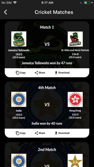 T20 World Cup Screenshot