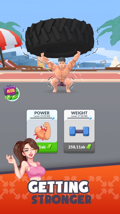 Idle Gym Life: Muscle Clicker screenshot-3