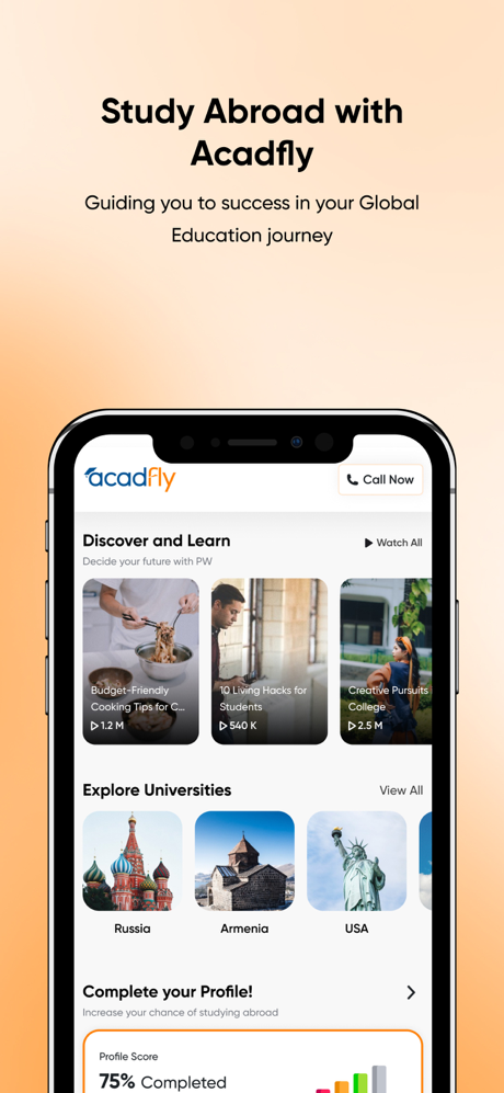Acadfly: Study Abroad screenshot 2
