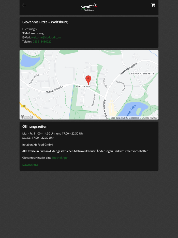 Giovannis Pizza Wolfsburg