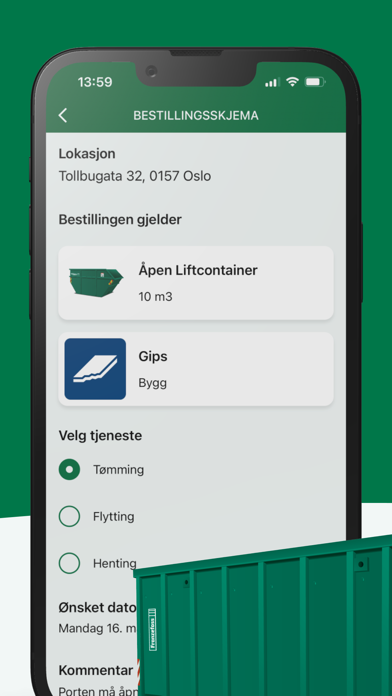 Franzefoss Gjenvinning Screenshot